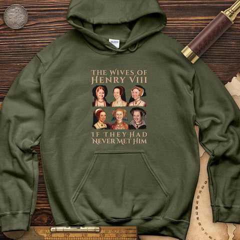 Henry's Wives Hoodie Military Green / S