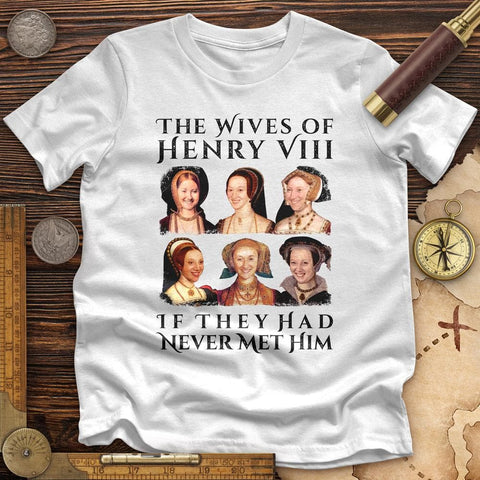 Henry's Wives Premium Quality Tee White / S