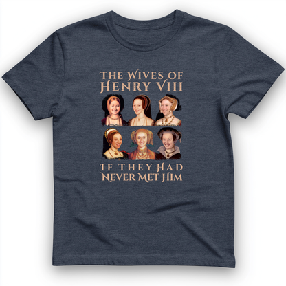 Henry's Wives T-Shirt Heather Navy / S