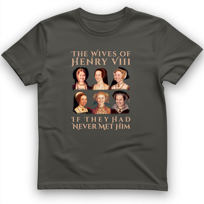 Henry's Wives T-Shirt Charcoal / S