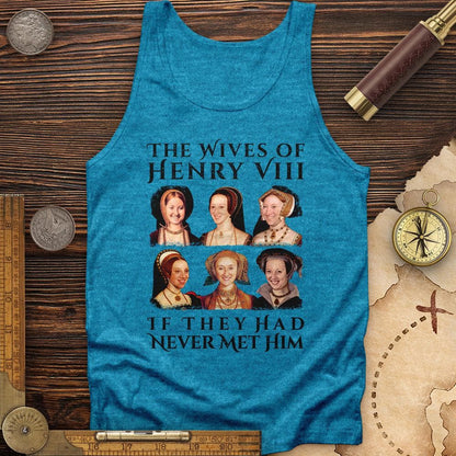 Henry's Wives Tank Aqua TriBlend / XS