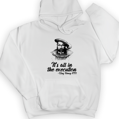Henry VIII Execution Hoodie White / S
