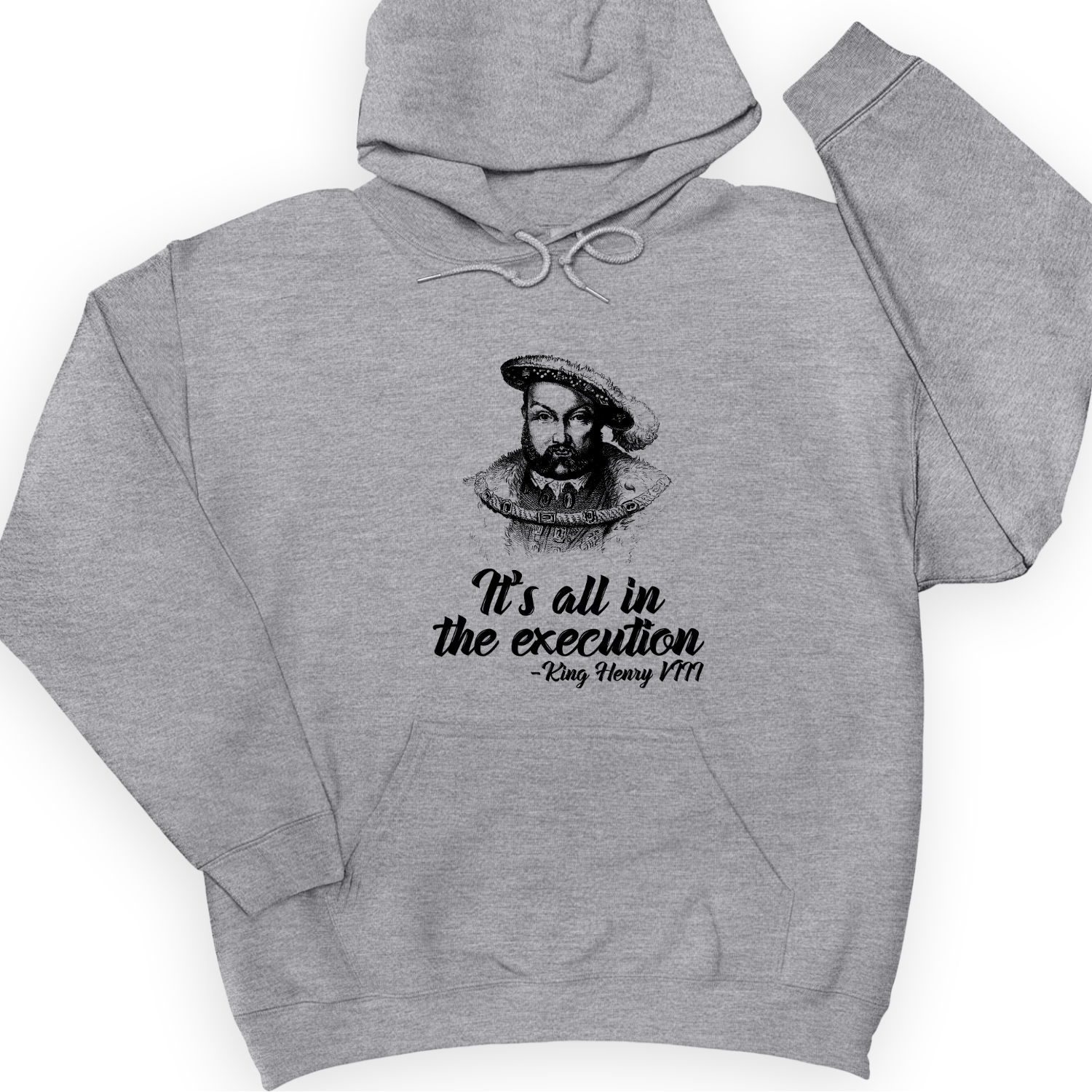 Henry VIII Execution Hoodie Sport Grey / S