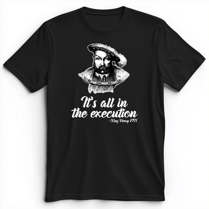 Henry VIII Execution Premium Tee Black / S