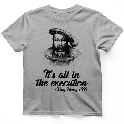 Henry Vlll Execution T-Shirt Sport Grey / S
