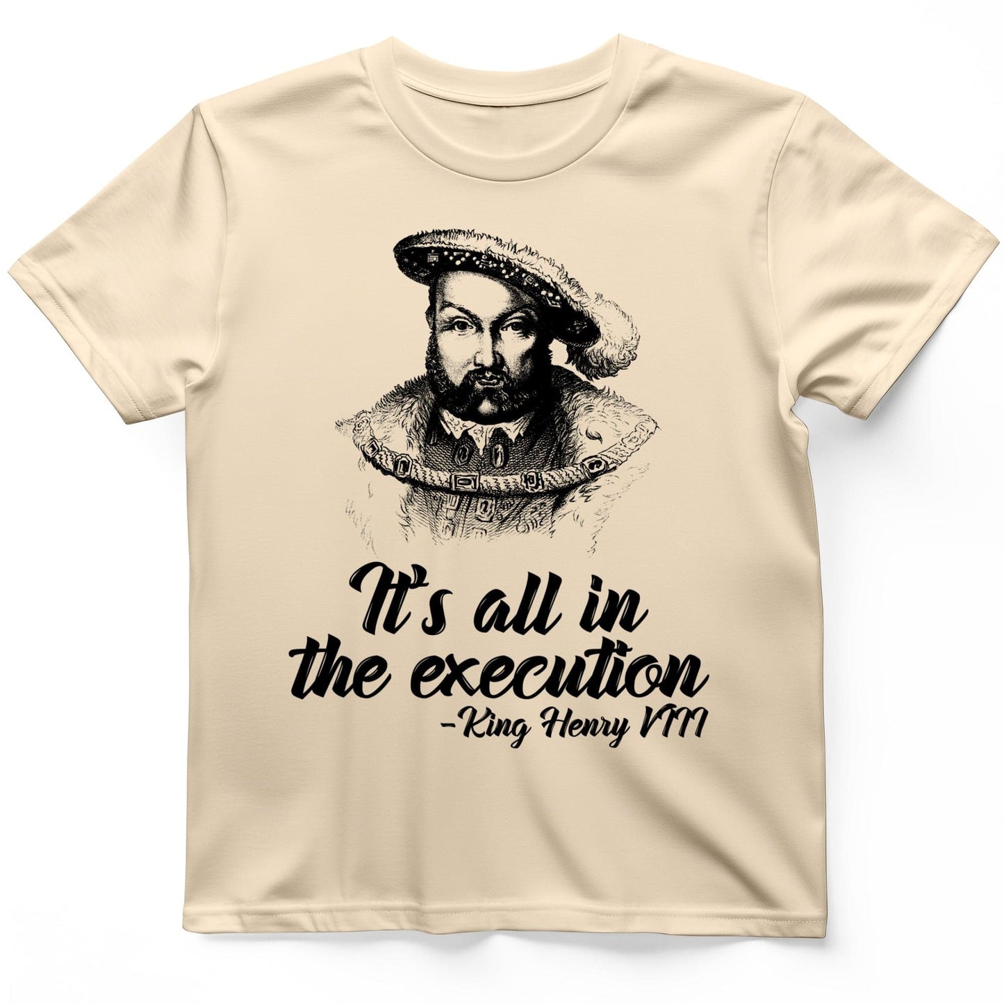 Henry Vlll Execution T-Shirt Natural / S