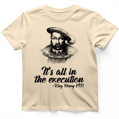 Henry Vlll Execution T-Shirt Natural / S
