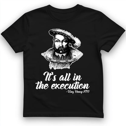 Henry Vlll Execution T-Shirt Black / S