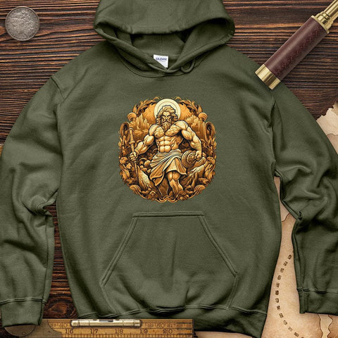 Heroic Hercules Hoodie Military Green / S