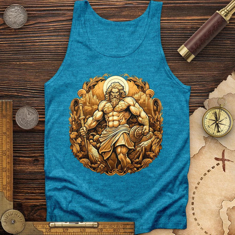 Heroic Hercules Tank Aqua TriBlend / XS