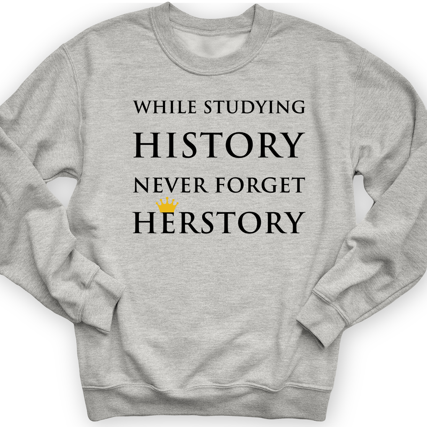 Herstory Crewneck Sport Grey / S