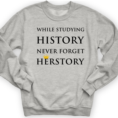 Herstory Crewneck Sport Grey / S
