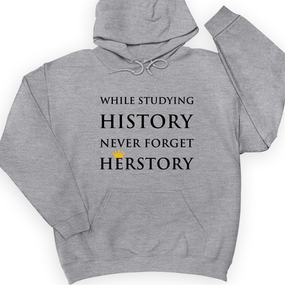 Herstory Hoodie Sport Grey / S