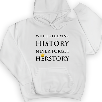 Herstory Hoodie White / S