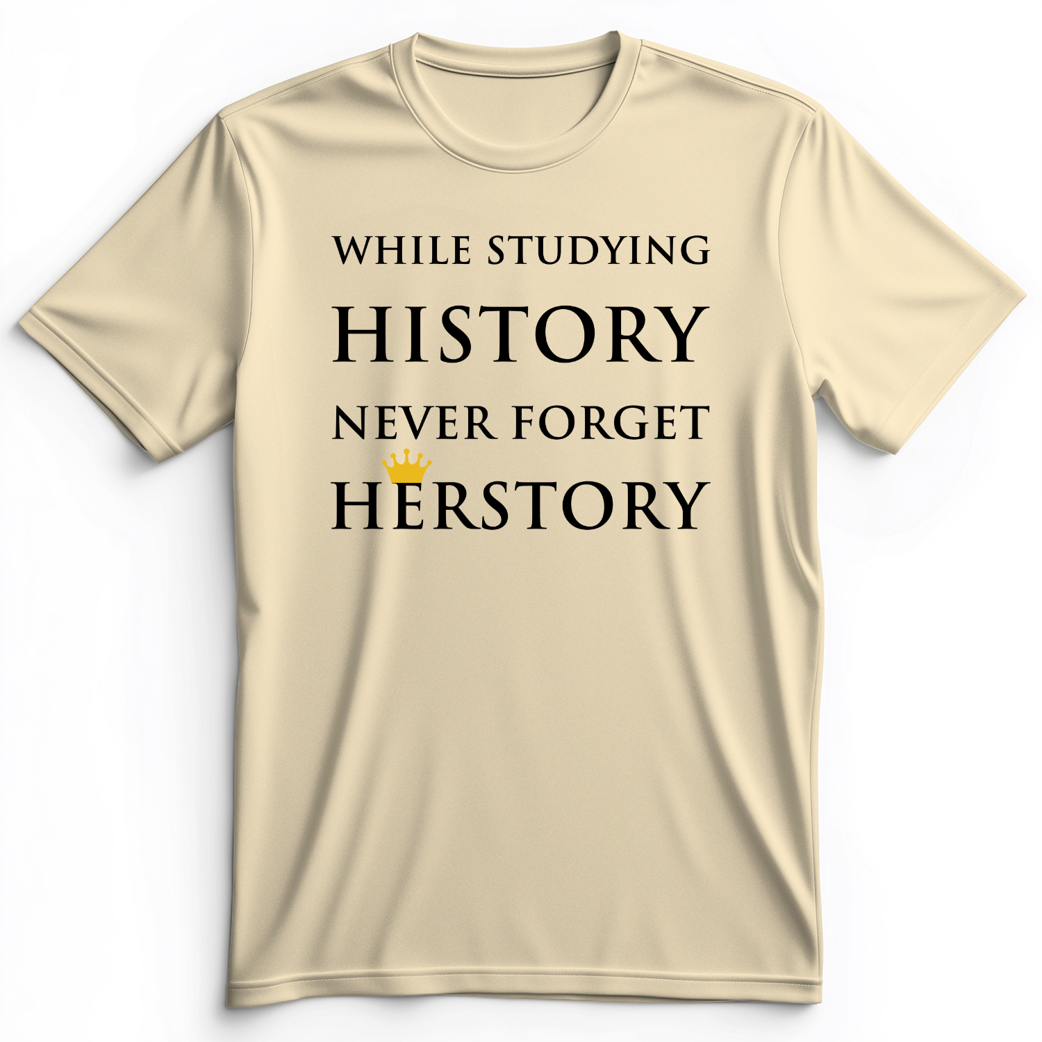 Herstory Premium Tee Natural / S