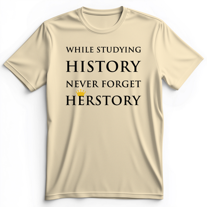 Herstory Premium Tee Natural / S