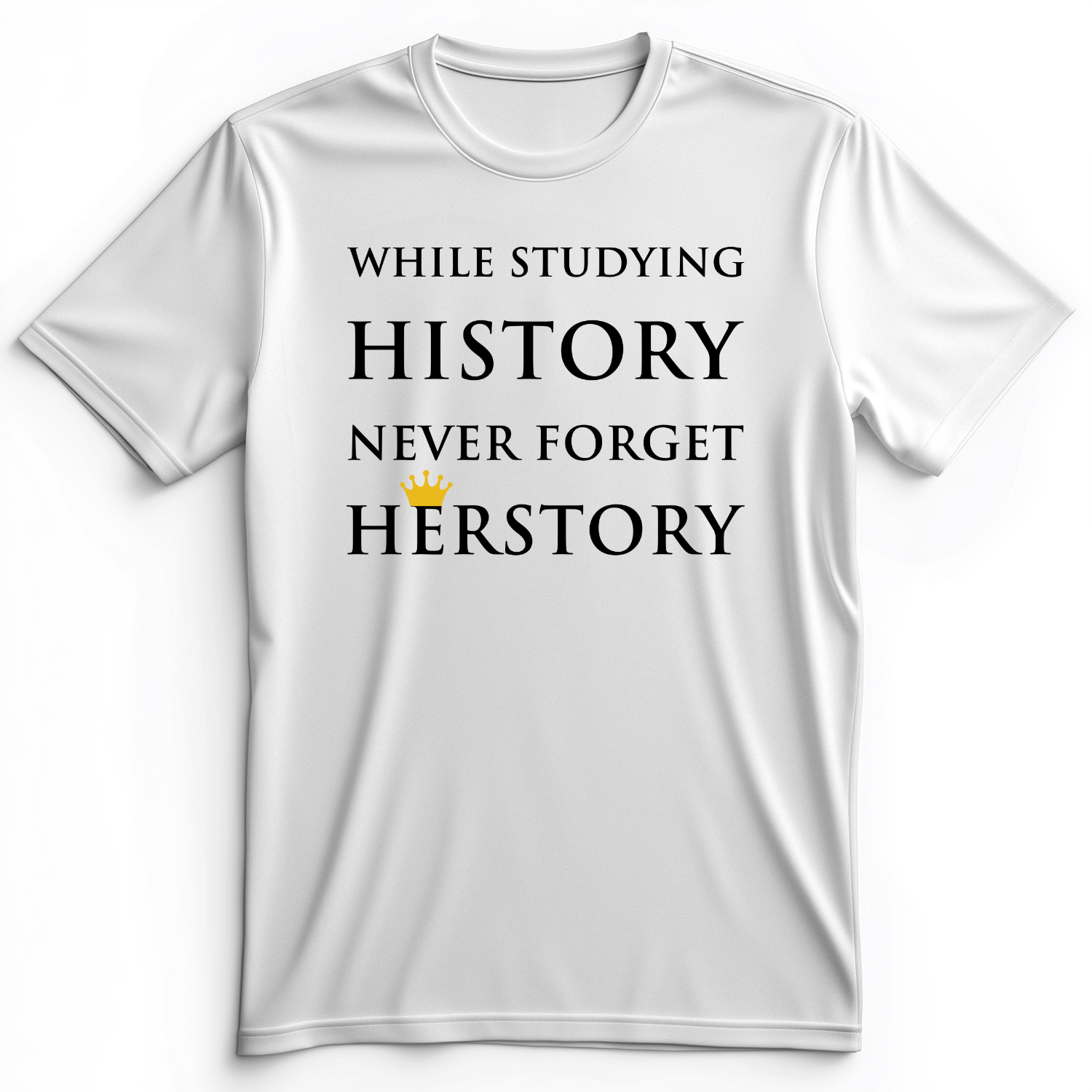 Herstory Premium Tee White / S