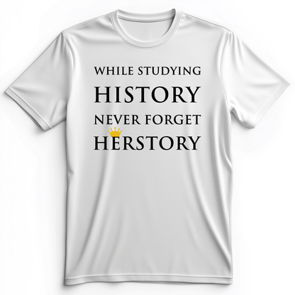 Herstory Premium Tee White / S