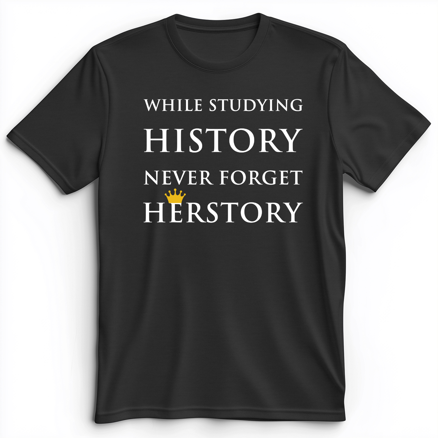 Herstory Premium Tee Dark Grey Heather / S
