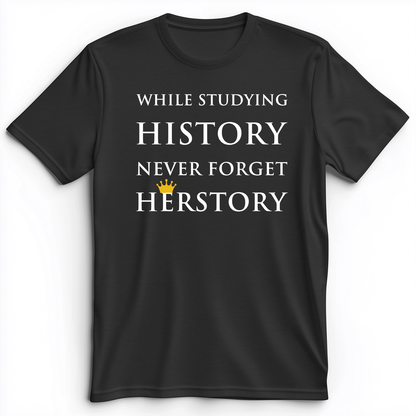 Herstory Premium Tee Dark Grey Heather / S