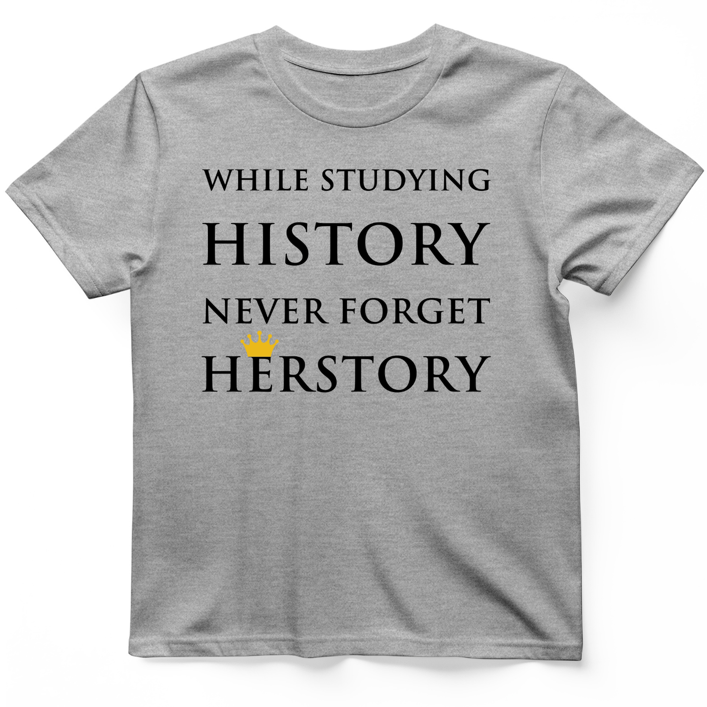 Herstory T-Shirt Sport Grey / S