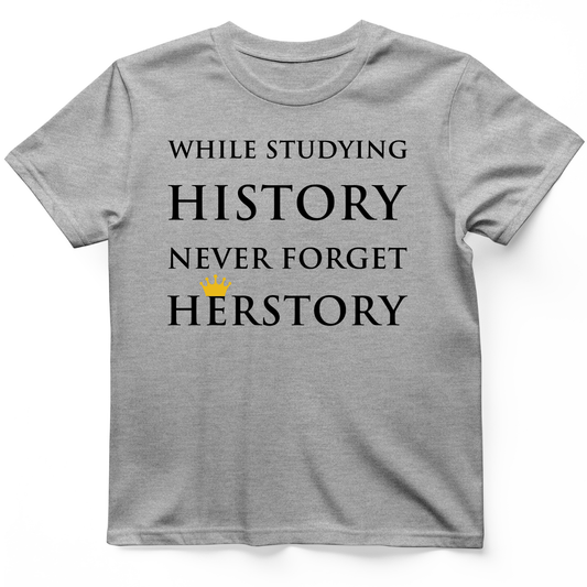 Herstory T-Shirt Sport Grey / S