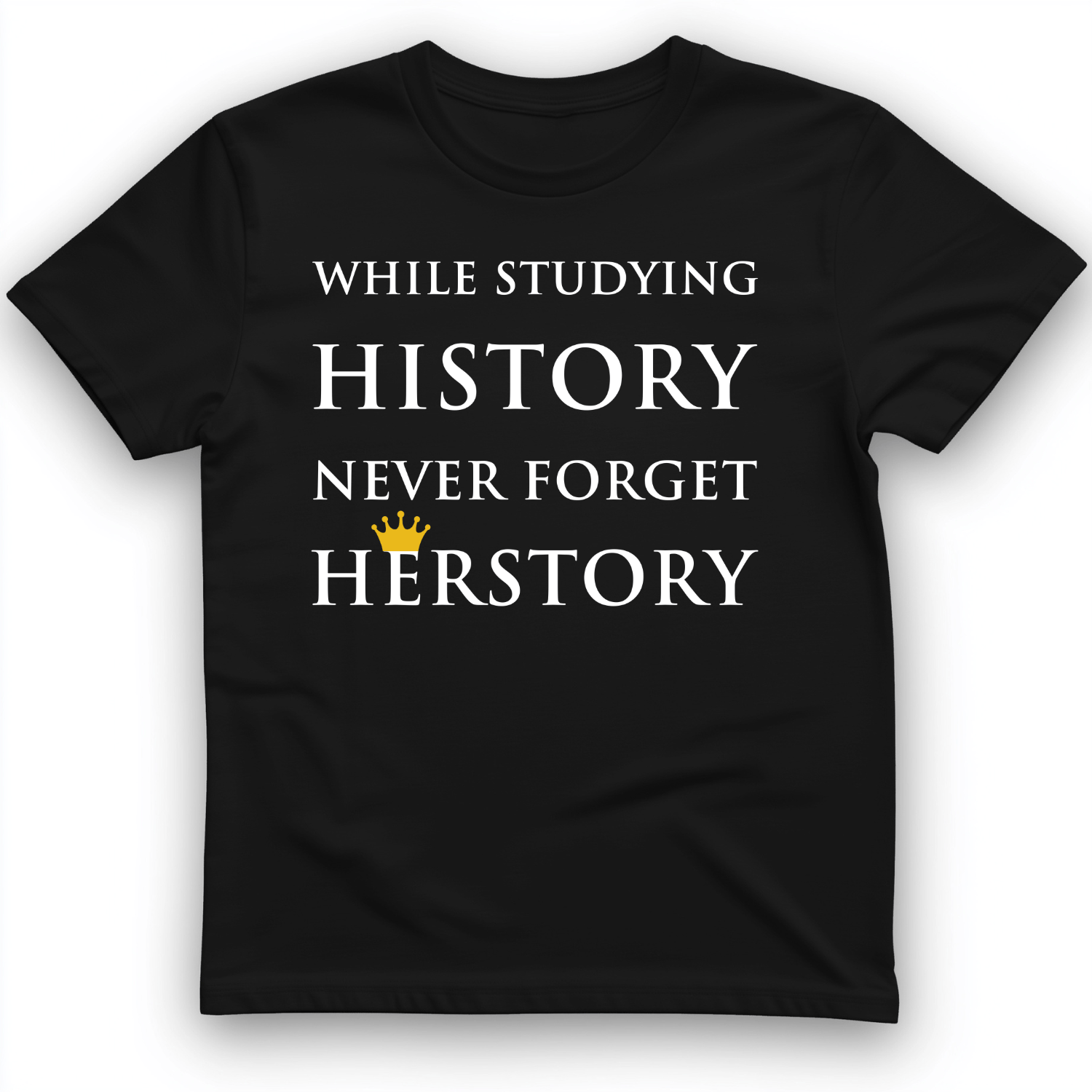 Herstory T-Shirt Black / S