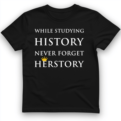 Herstory T-Shirt Black / S