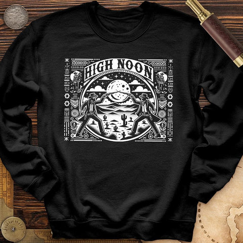 High Noon Showdown Crewneck Black / S