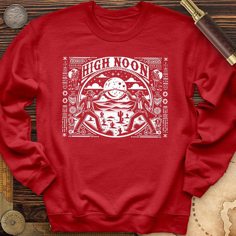 High Noon Showdown Crewneck Red / S