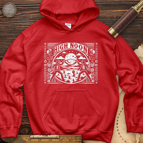 High Noon Showdown Hoodie Red / S