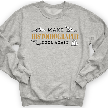 Historiography Matters Crewneck Sport Grey / S