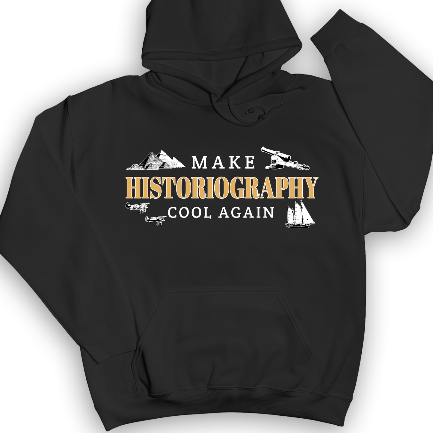 Historiography Matters Hoodie Black / S