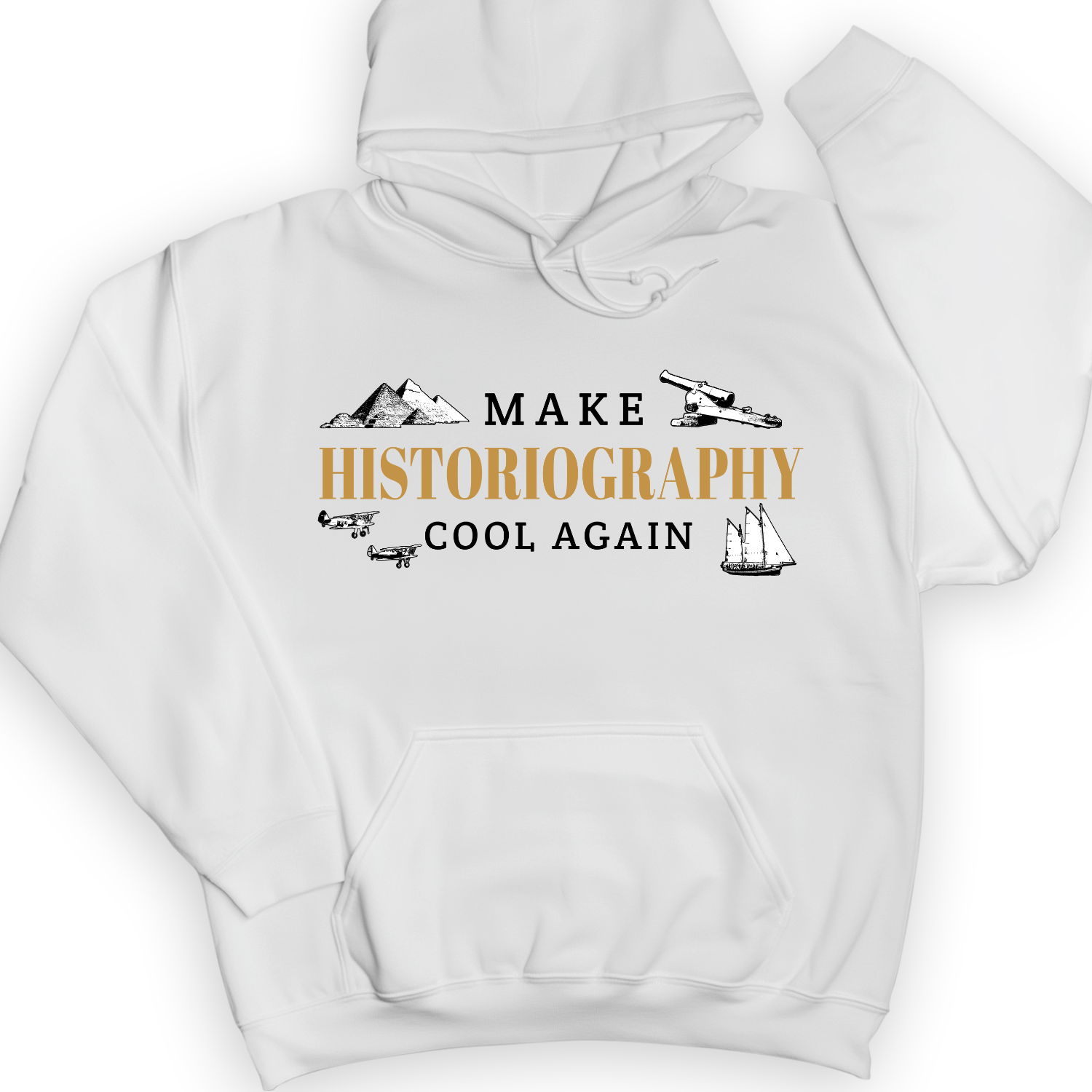 Historiography Matters Hoodie White / S
