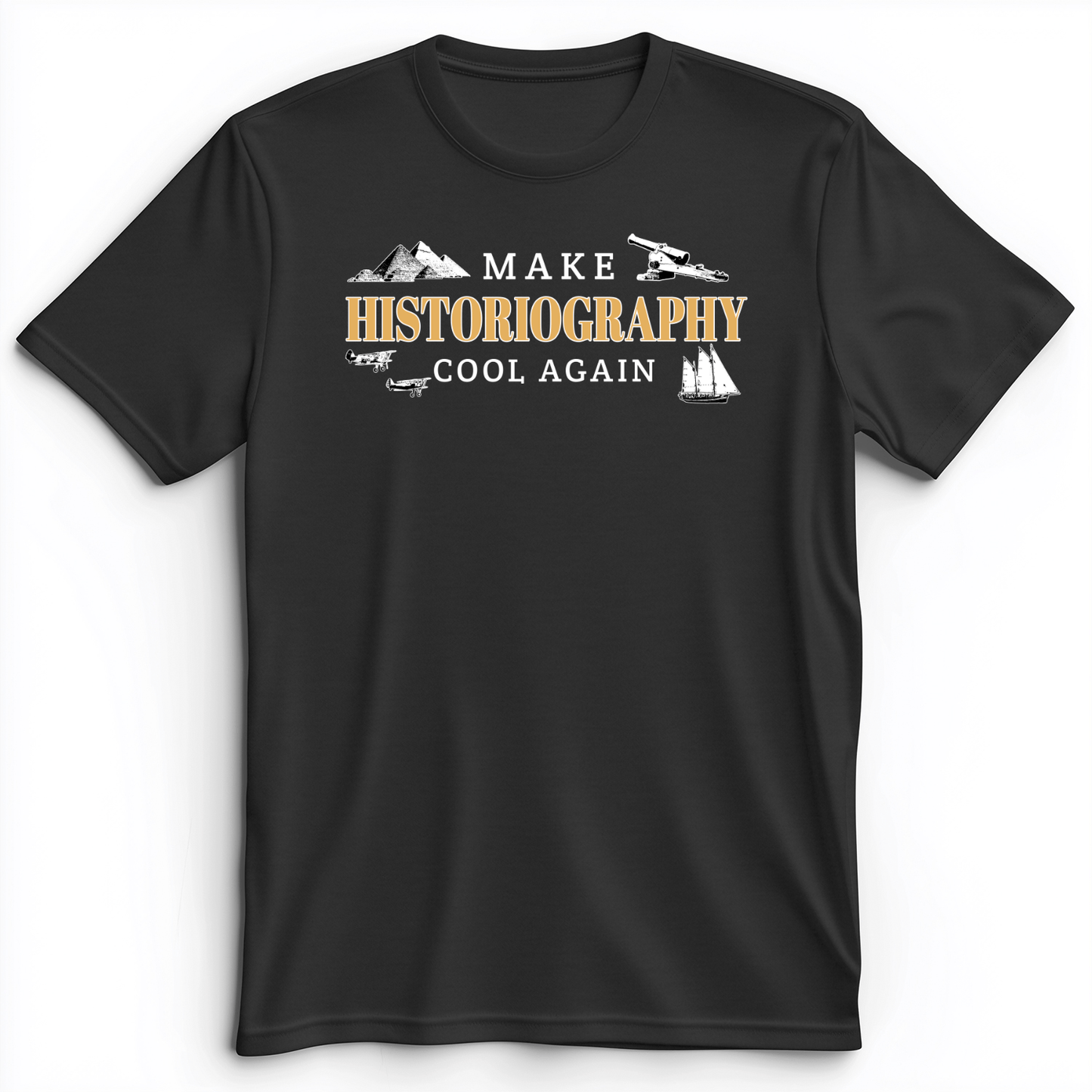 Historiography Matters Premium Tee Dark Grey Heather / S