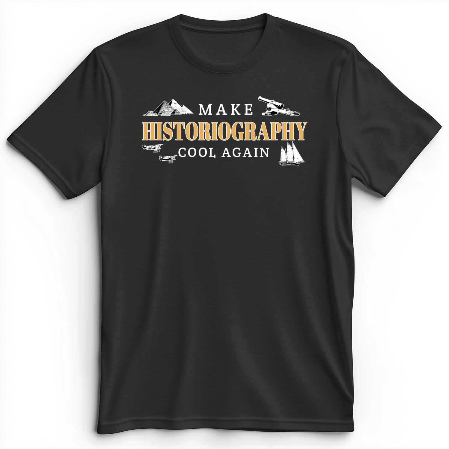 Historiography Matters Premium Tee Dark Grey Heather / S