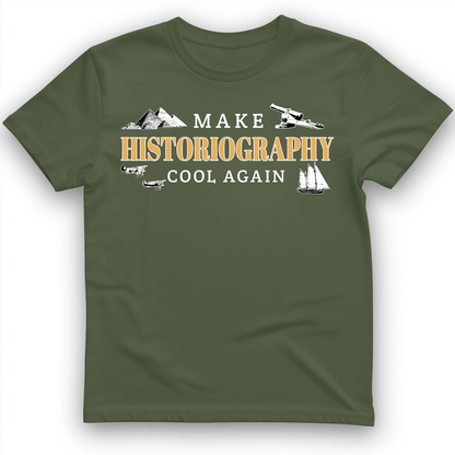 Historiography Matters T-Shirt Military Green / S