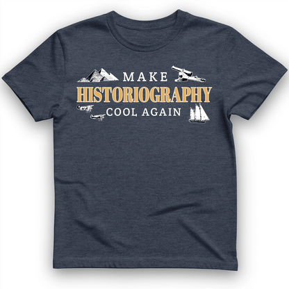 Historiography Matters T-Shirt Heather Navy / S
