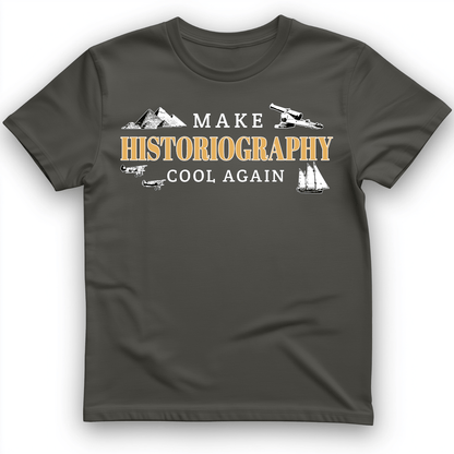 Historiography Matters T-Shirt Charcoal / S