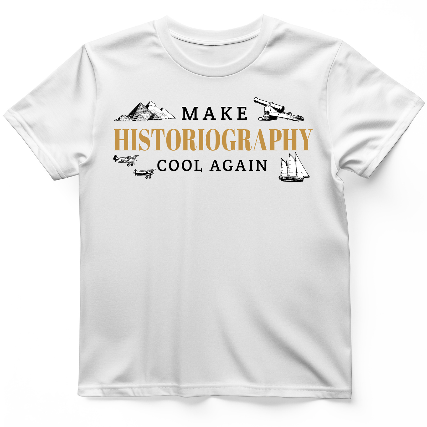 Historiography Matters T-Shirt White / S