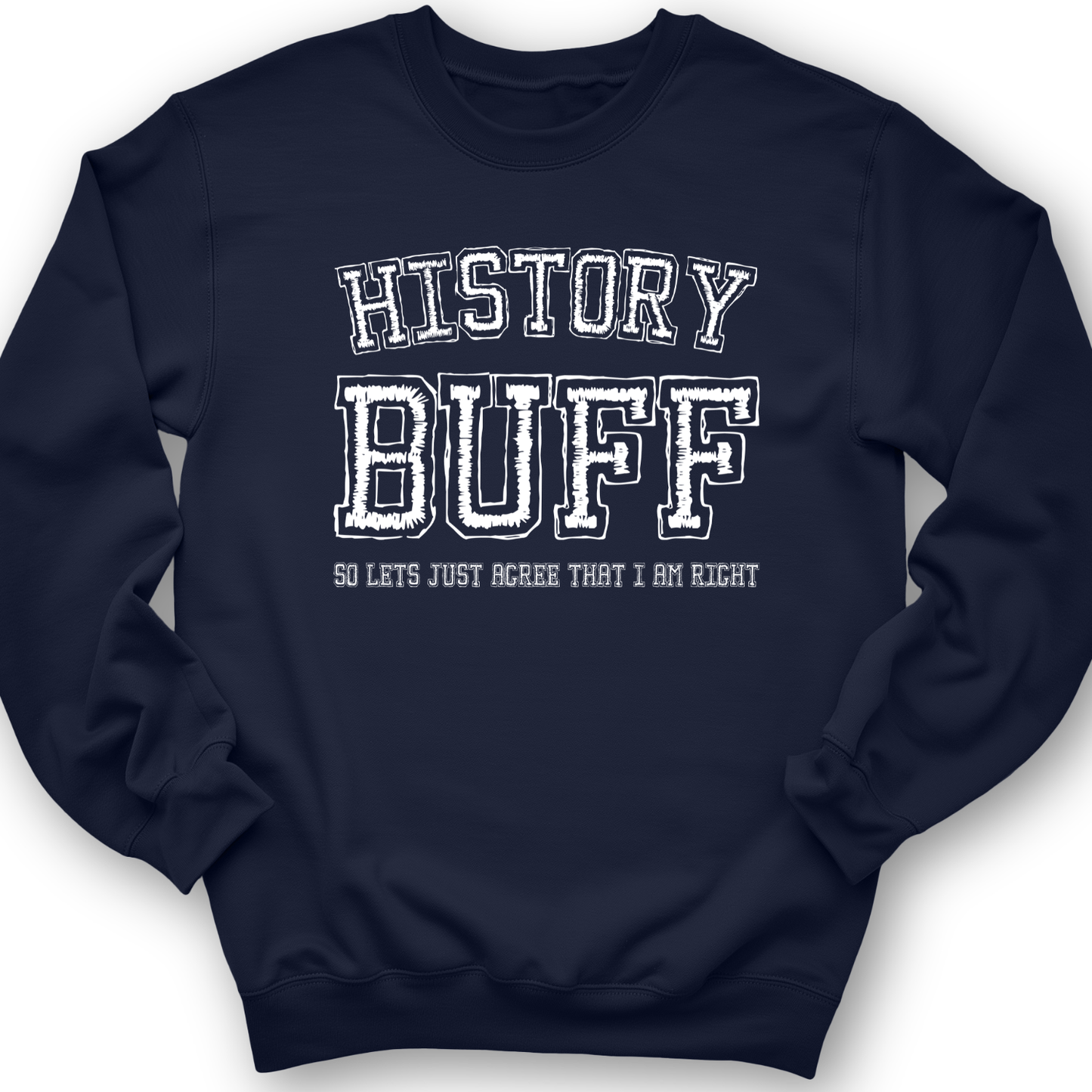 History Buff Crewneck Navy / S