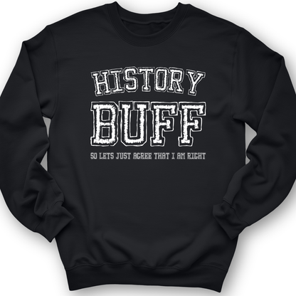 History Buff Crewneck Black / S