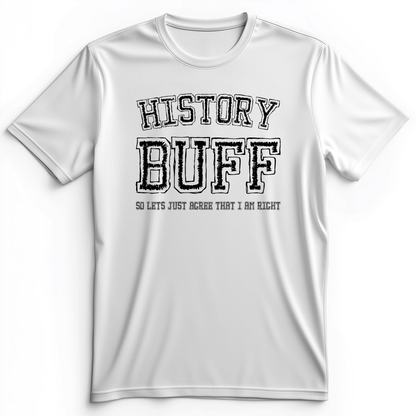 History Buff Premium Tee White / S