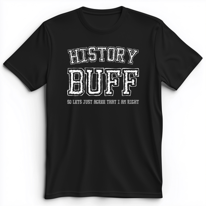 History Buff Premium Tee Black / S
