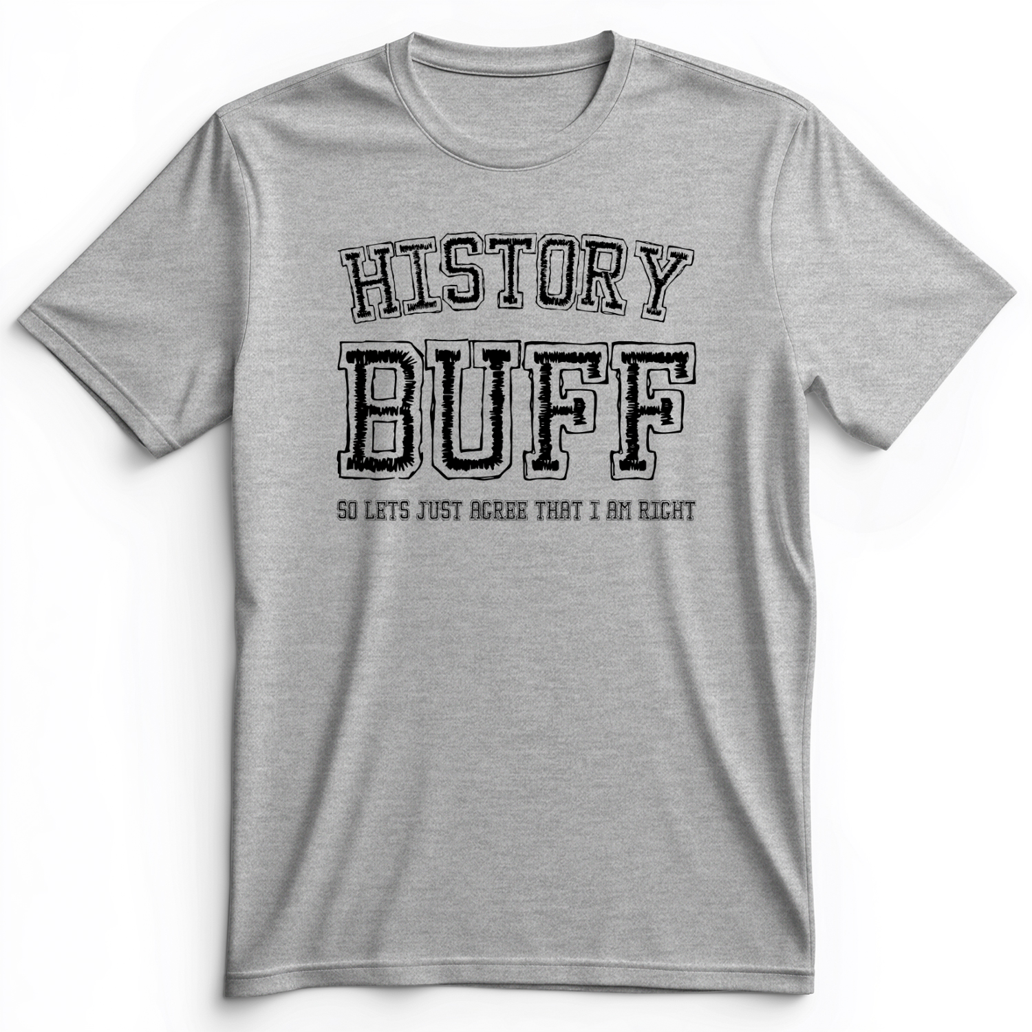 History Buff Premium Tee Athletic Heather / S