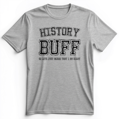 History Buff Premium Tee Athletic Heather / S