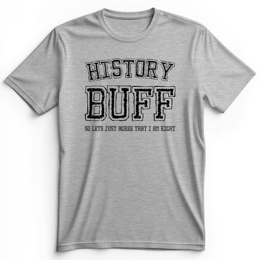 History Buff Premium Tee Athletic Heather / S