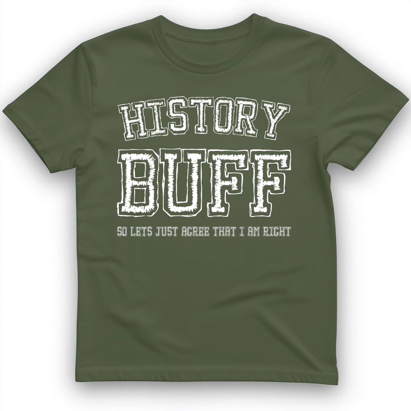 History Buff T-Shirt Military Green / S
