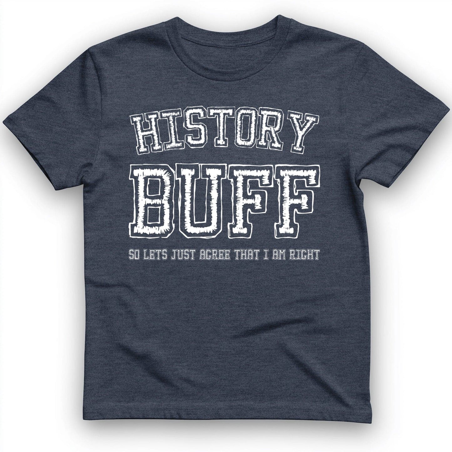 History Buff T-Shirt Heather Navy / S