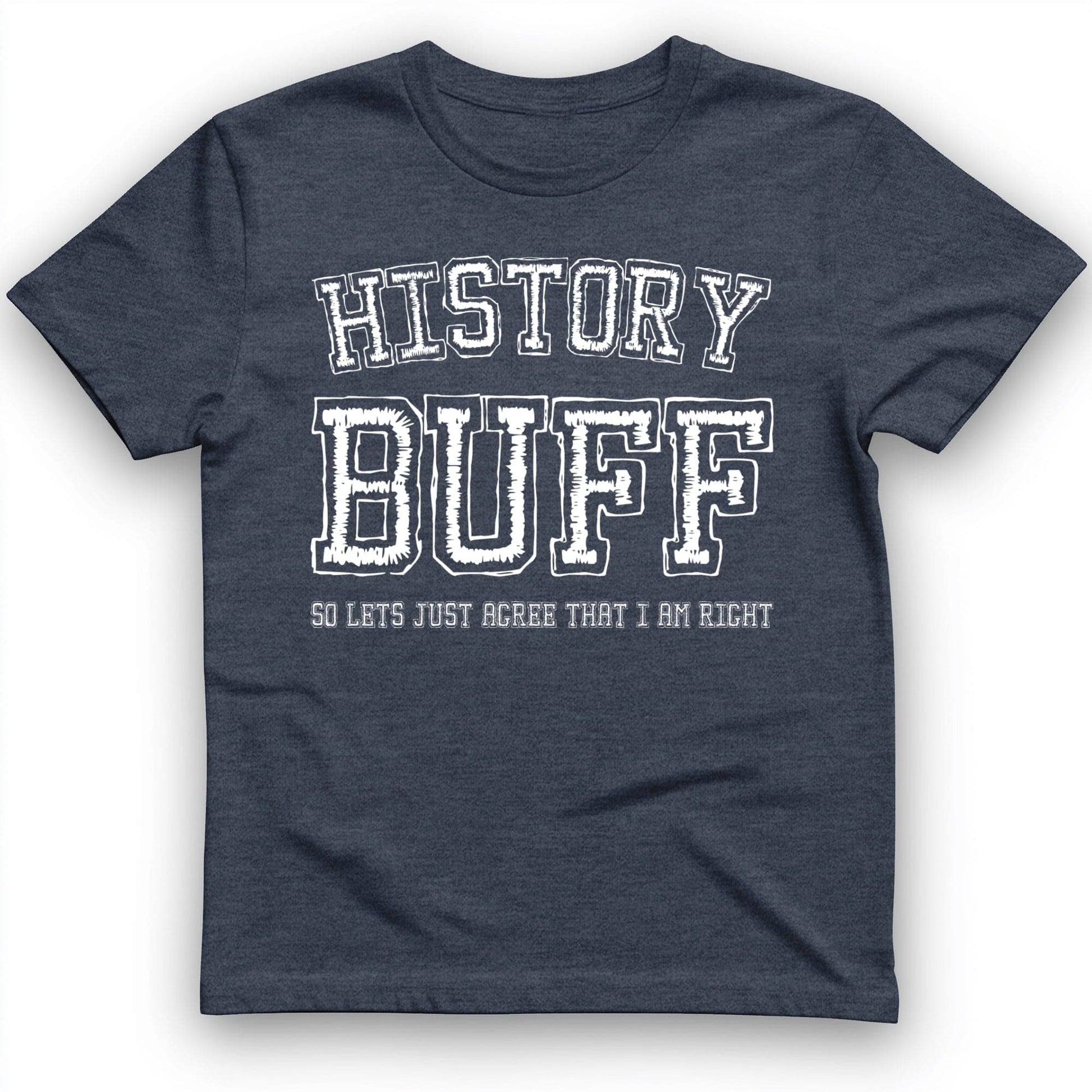 History Buff T-Shirt Heather Navy / S